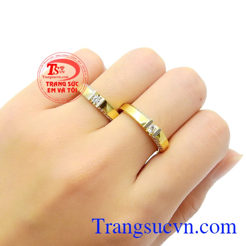 Nhẫn cưới vàng trang nhã,Nhẫn cưới đẹp,Trang sức vàng Nhẫn cưới vàng trang nhã,Nhẫn cưới đẹp,Trang sức vàng