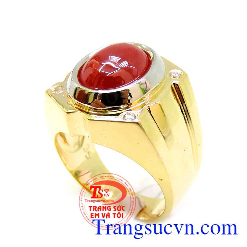 Nhẫn đá đỏ vàng tây,Nhẫn nam đẹp,Nhẫn nam vàng Nhẫn đá đỏ vàng tây,Nhẫn nam đẹp,Nhẫn nam vàng