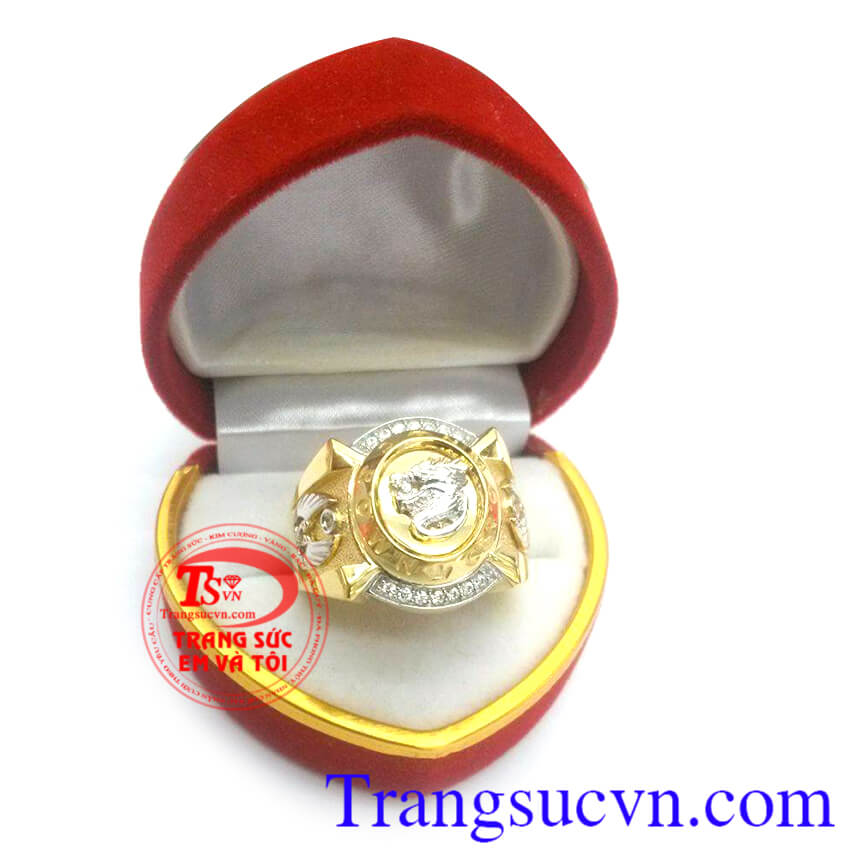 Nhẫn nam 3d vàng tây, nhẫn nam vàng tây, nhẫn nam đẹp Nhẫn nam 3d vàng tây, nhẫn nam vàng tây, nhẫn nam đẹp