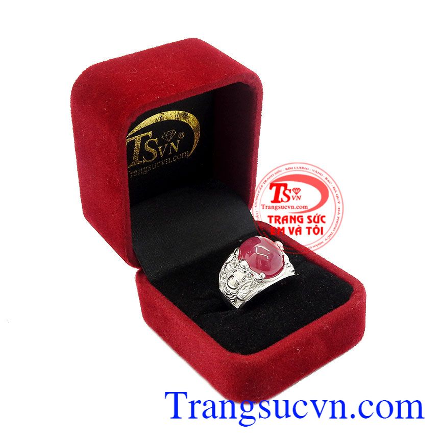 Nhẫn nam bạc Ruby thiên nhiên,Nhẫn nam bạc,Trang sức bạc Nhẫn nam bạc Ruby thiên nhiên,Nhẫn nam bạc,Trang sức bạc