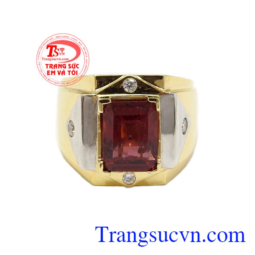 Nhẫn nam Garnet mạnh mẽ,Nhẫn nam đẹp,Trang sức nam Nhẫn nam Garnet mạnh mẽ,Nhẫn nam đẹp,Trang sức nam
