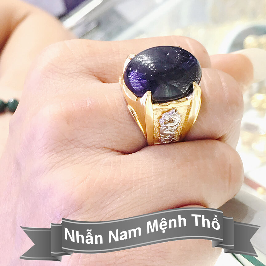 Nhẫn nam mệnh thổ