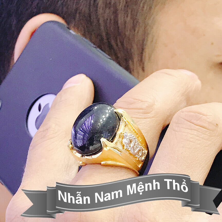 Nhẫn nam mệnh thổ