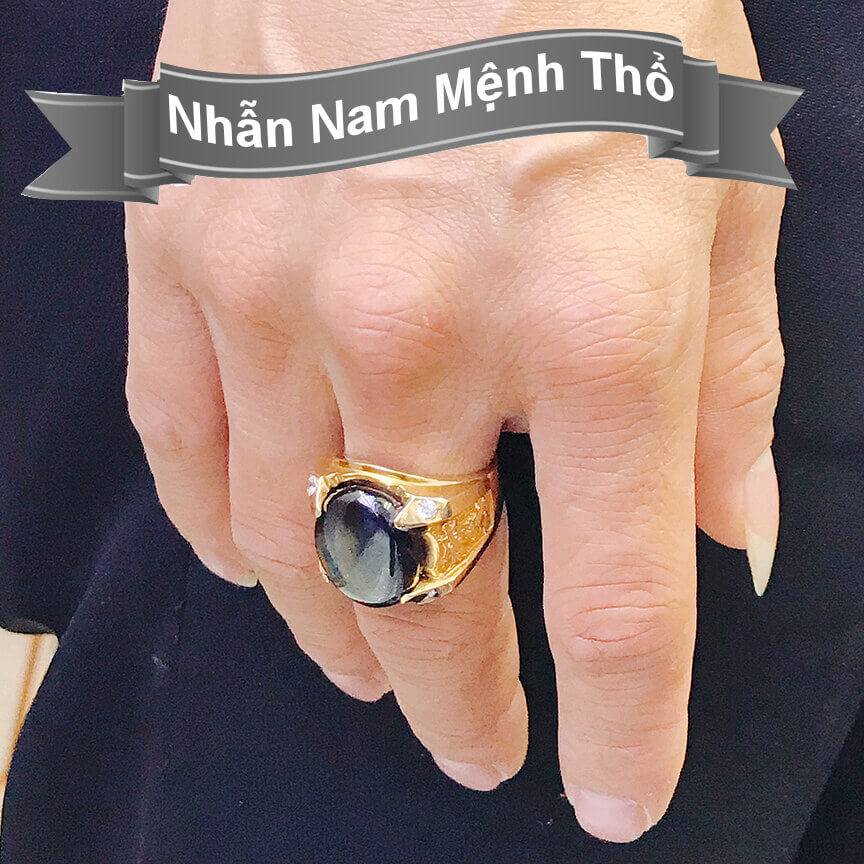 Nhẫn nam mệnh thổ