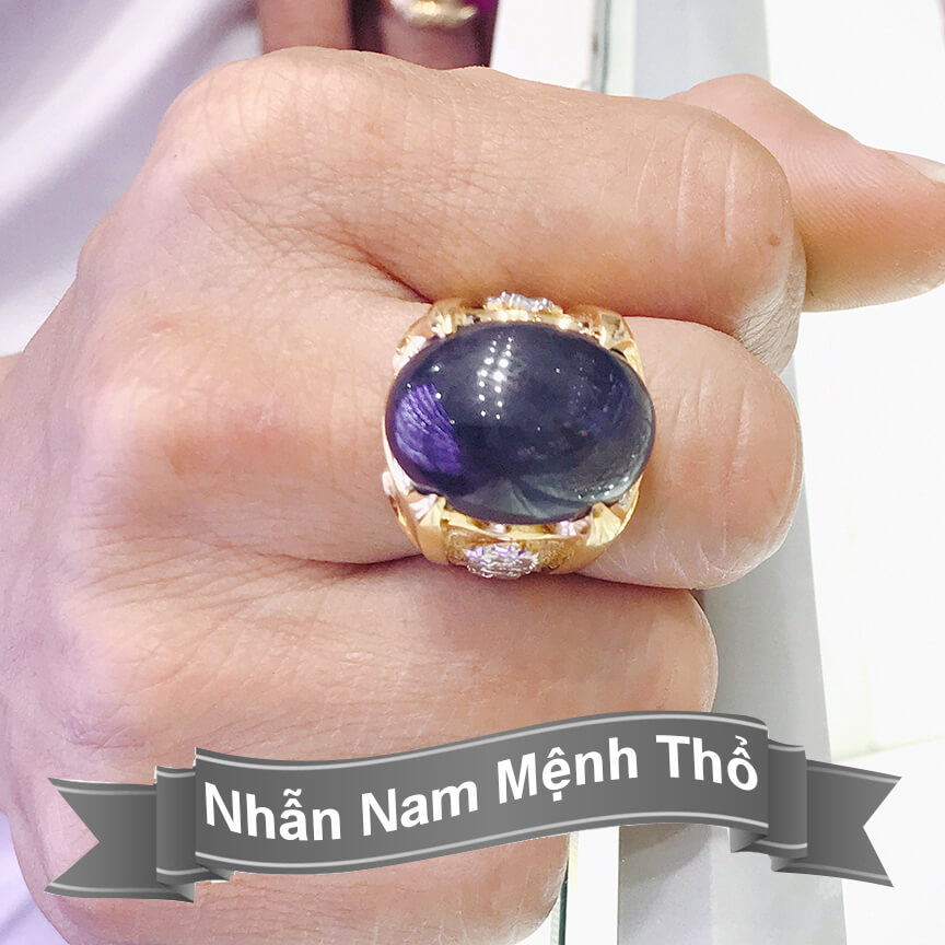 Nhẫn nam mệnh thổ