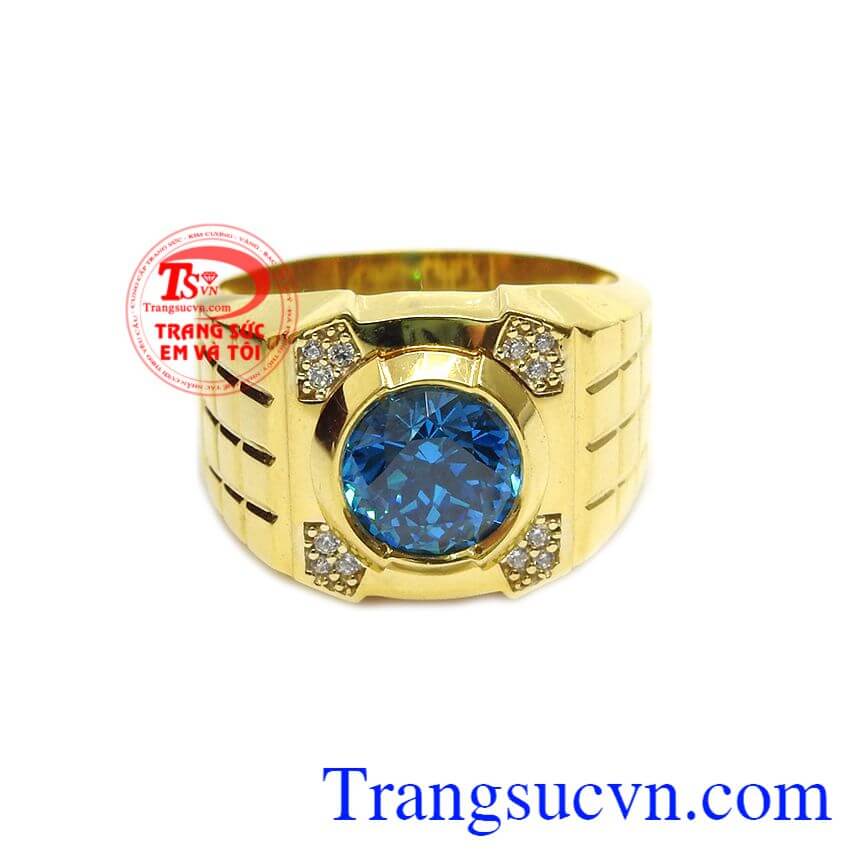  Nhẫn nam vàng tây lịch lãm