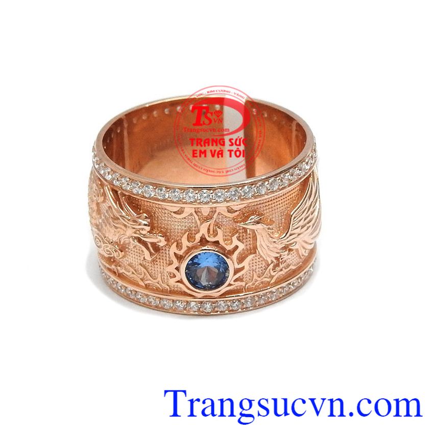 Nhẫn nam rồng phượng, nhẫn nam vàng tây, nhẫn nam đẹp