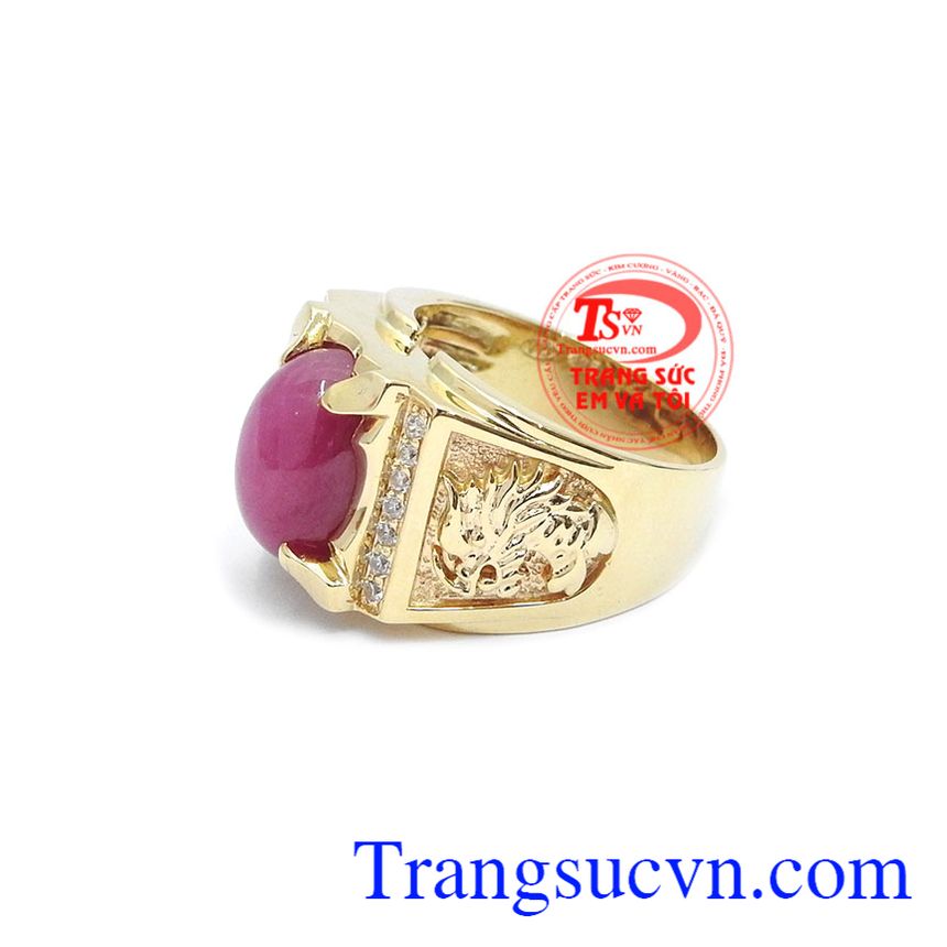Nhẫn nam ruby sao 14k, nhẫn nam đẹp, nhẫn nam ruby Nhẫn nam ruby sao 14k, nhẫn nam đẹp, nhẫn nam ruby