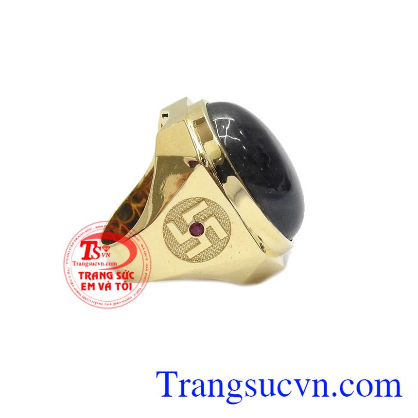 Nhẫn Nam Sapphire Quyền Lực, nhẫn nam sapphire, nhẫn nam đẹp