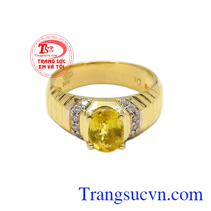 Nhẫn nam Sapphire vàng tài lộc,Nhẫn nam đẹp,Trang sức vàng Nhẫn nam Sapphire vàng tài lộc,Nhẫn nam đẹp,Trang sức vàng
