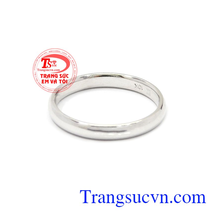 Nhẫn nam vàng trắng đơn giản,Nhẫn nam đẹp,Trang sức nam Nhẫn nam vàng trắng đơn giản,Nhẫn nam đẹp,Trang sức nam