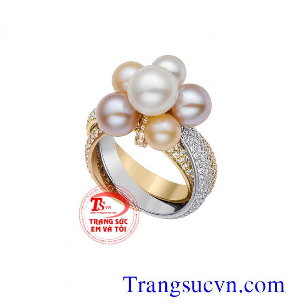 Nhẫn ngọc trai sang trọng,Nhẫn nữ đá quý,Trang sức nữ Nhẫn ngọc trai sang trọng,Nhẫn nữ đá quý,Trang sức nữ