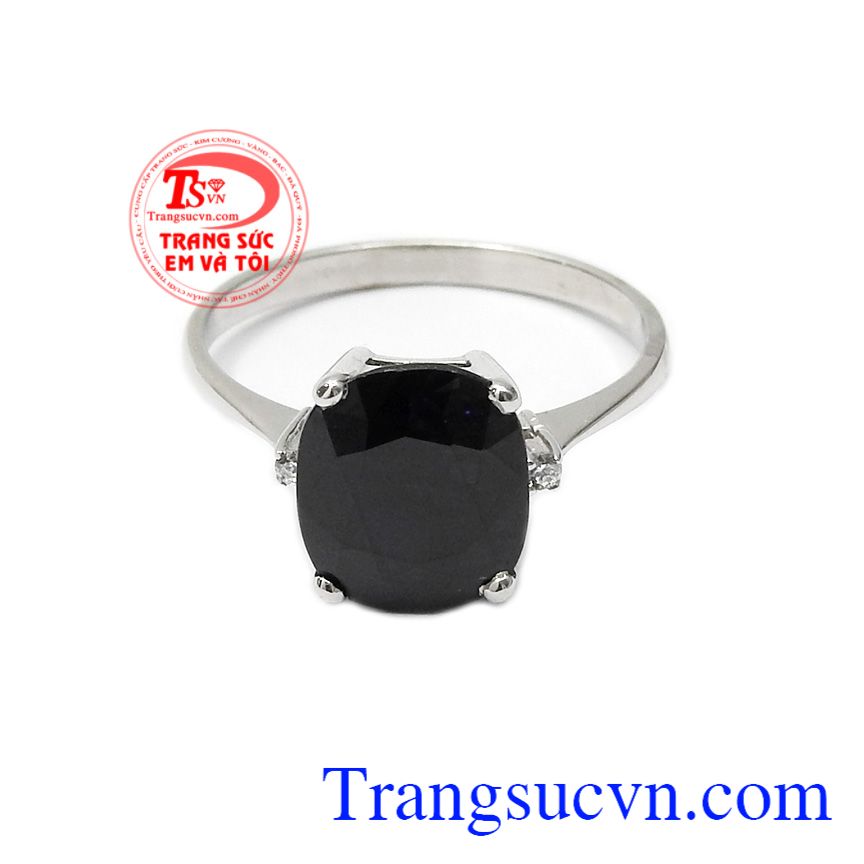 Nhẫn nữ bạc Sapphire độc đáo,Nhẫn nữ bạc,Trang sức bạc Nhẫn nữ bạc Sapphire độc đáo,Nhẫn nữ bạc,Trang sức bạc