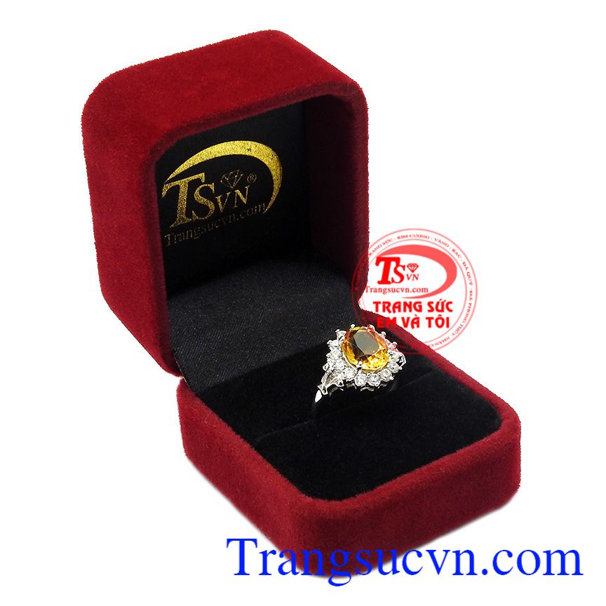 Nhẫn nữ bạc thạch anh vàng an khang,Nhẫn nữ bạc đẹp,Trang sức bạc Nhẫn nữ bạc thạch anh vàng an khang,Nhẫn nữ bạc đẹp,Trang sức bạc