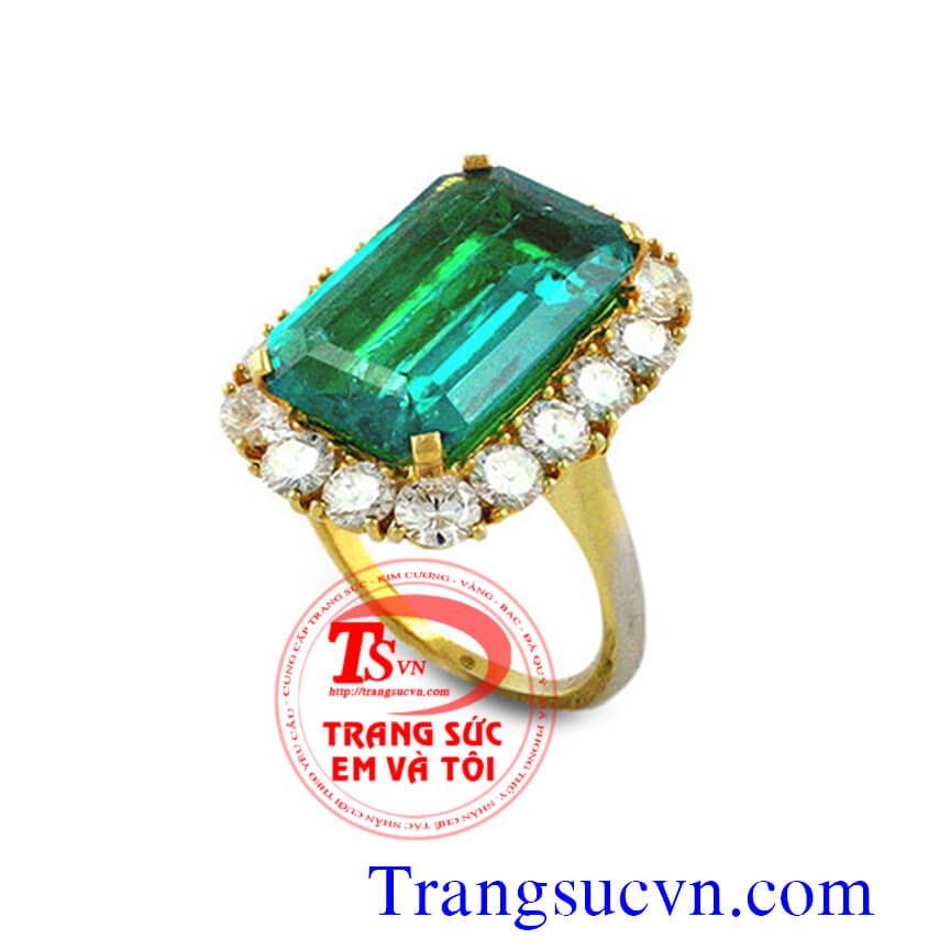 Nhẫn nữ emerald thiên nhiên,Nhẫn nữ đá quý,Trang sức nữ Nhẫn nữ emerald thiên nhiên,Nhẫn nữ đá quý,Trang sức nữ