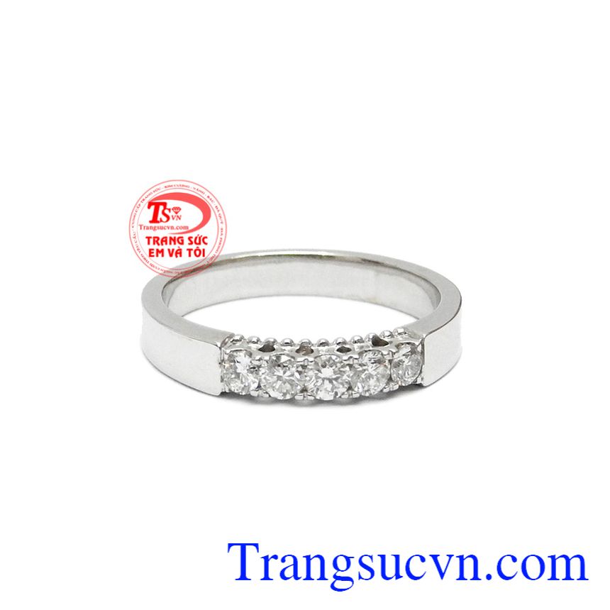 Nhẫn nữ kim cương vàng 14k đẹp,Nhẫn nữ vàng tây,Trang sức nữ