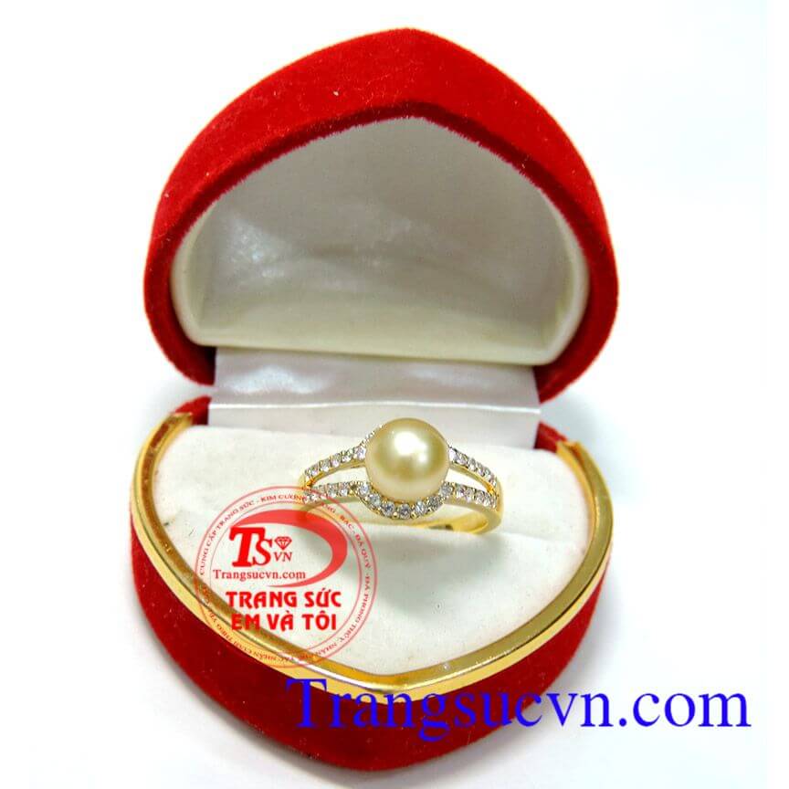 Nhẫn nữ ngọc trai đẹp,Nhẫn nữ đá quý,Trang sức nữ