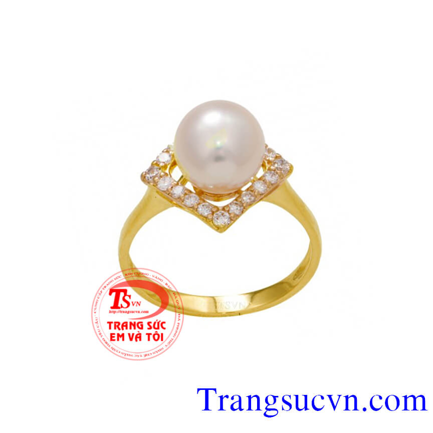 Nhẫn nữ ngọc trai trắng đẹp,Nhẫn nữ đá quý,Trang sức nữ Nhẫn nữ ngọc trai trắng đẹp,Nhẫn nữ đá quý,Trang sức nữ