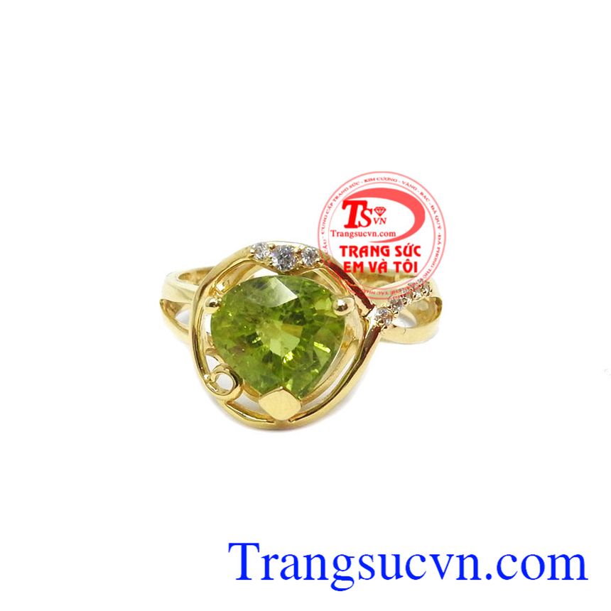 Nhẫn nữ peridot hoàng gia,Nhẫn nữ đá quý,TRang sức nữ Nhẫn nữ peridot hoàng gia,Nhẫn nữ đá quý,TRang sức nữ