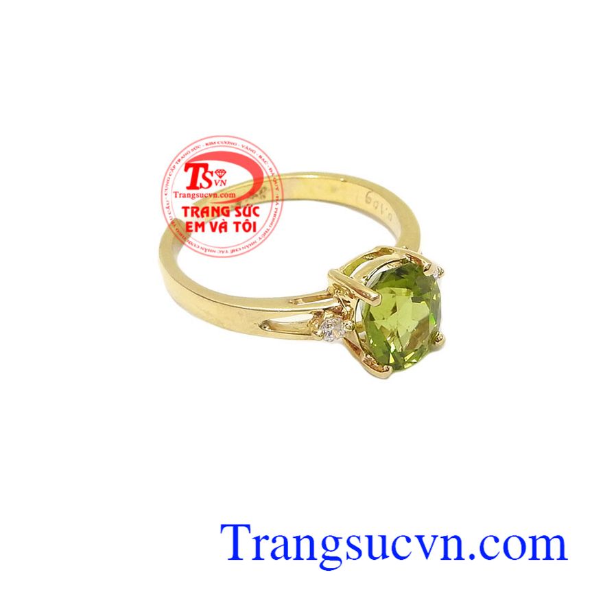 Nhẫn nữ peridot mệnh hỏa,Nhẫn nữ đá quý,Trang sức nữ Nhẫn nữ peridot mệnh hỏa,Nhẫn nữ đá quý,Trang sức nữ