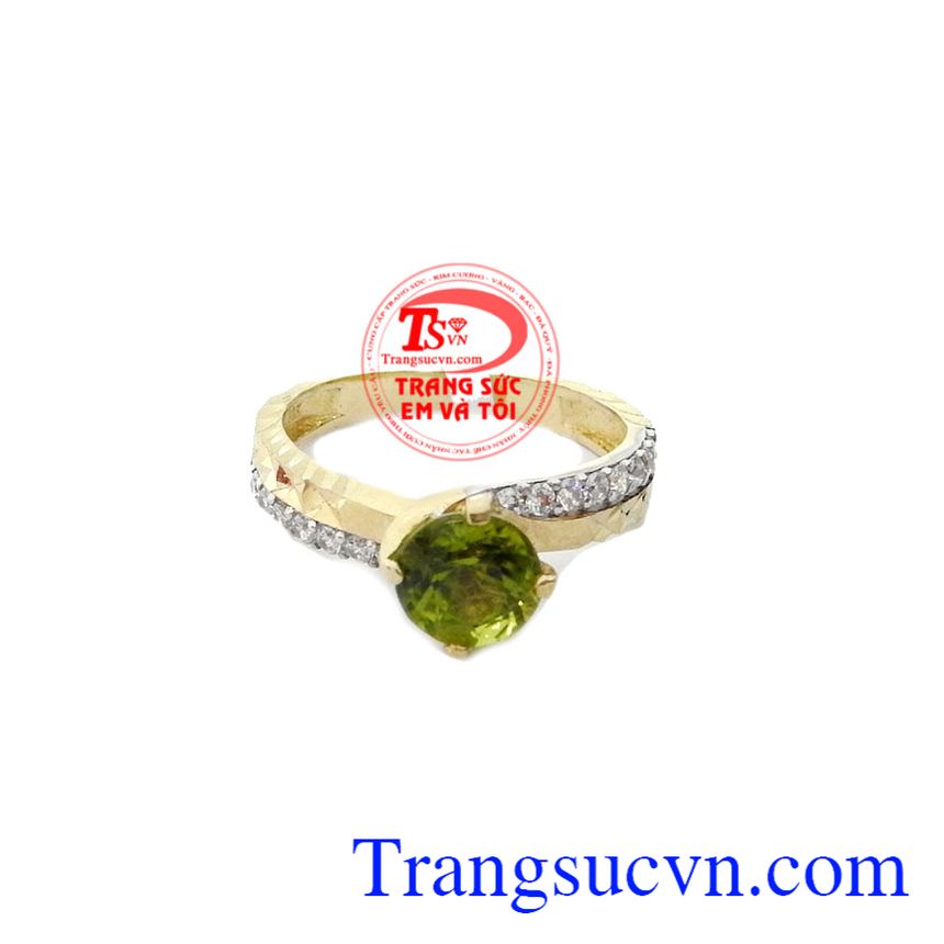 Nhẫn nữ peridot xinh xắn,Nhẫn nữ đá quý,TRang sức nữ Nhẫn nữ peridot xinh xắn,Nhẫn nữ đá quý,TRang sức nữ