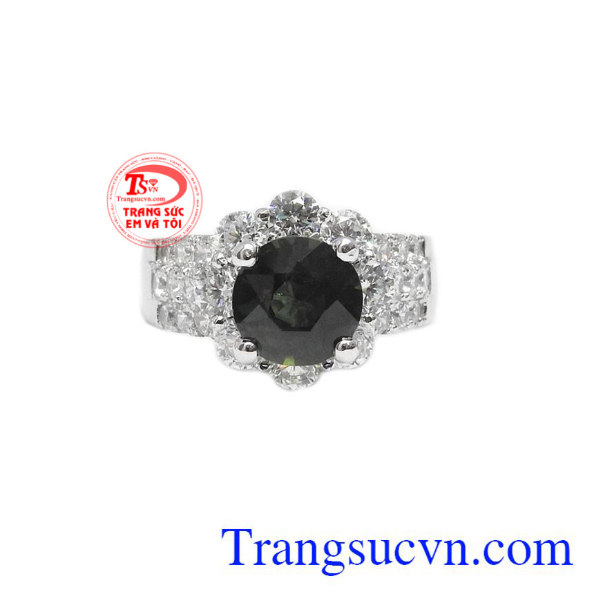 Nhẫn nữ Saphir đẹp,Nhẫn nữ đá quý,Trang sức nữ