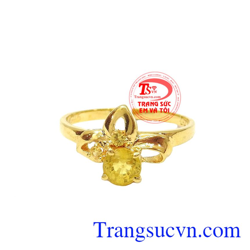 Nhẫn nữ vàng đá saphir thiên nhiên,Nhẫn nữ đá quý,Trang sức nữ Nhẫn nữ vàng đá saphir thiên nhiên,Nhẫn nữ đá quý,Trang sức nữ