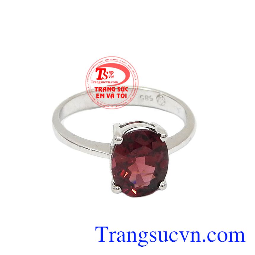Nhẫn nữ vàng tây đá Granet thiên nhiên,Nhẫn nữ đá quý,Trang sức nữ Nhẫn nữ vàng tây đá Granet thiên nhiên,Nhẫn nữ đá quý,Trang sức nữ