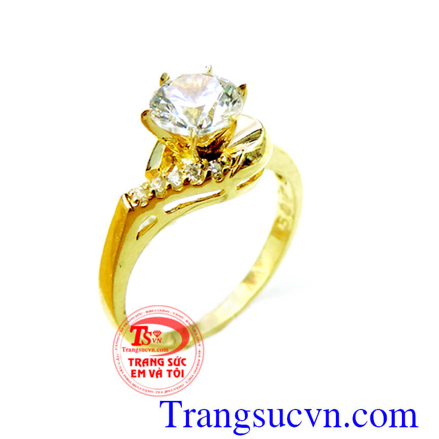 Nhẫn nữ vàng tây sang trọng,Nhẫn nữ đá quý,Trang sức nữ Nhẫn nữ vàng tây sang trọng,Nhẫn nữ đá quý,Trang sức nữ