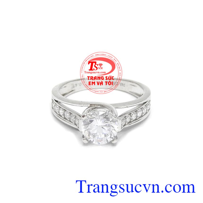 Nhẫn nữ vàng thanh lịch,Nhẫn nữ vàng trắng,Trang sức nữ Nhẫn nữ vàng thanh lịch,Nhẫn nữ vàng trắng,Trang sức nữ
