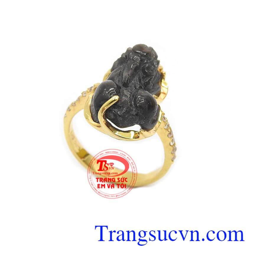 Nhẫn tỳ hưu sapphire phong thủy,Nhẫn nữ đá quý,Trang sức nữ Nhẫn tỳ hưu sapphire phong thủy,Nhẫn nữ đá quý,Trang sức nữ