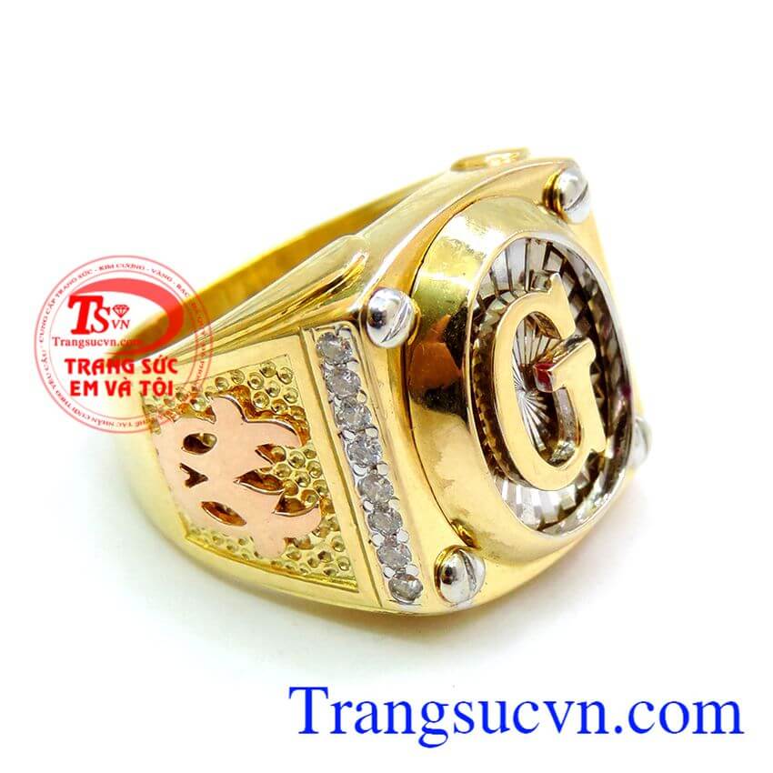 Nhẫn vàng 18k G đẹp,Nhẫn nam đẹp,Nhẫn nam vàng Nhẫn vàng 18k G đẹp,Nhẫn nam đẹp,Nhẫn nam vàng