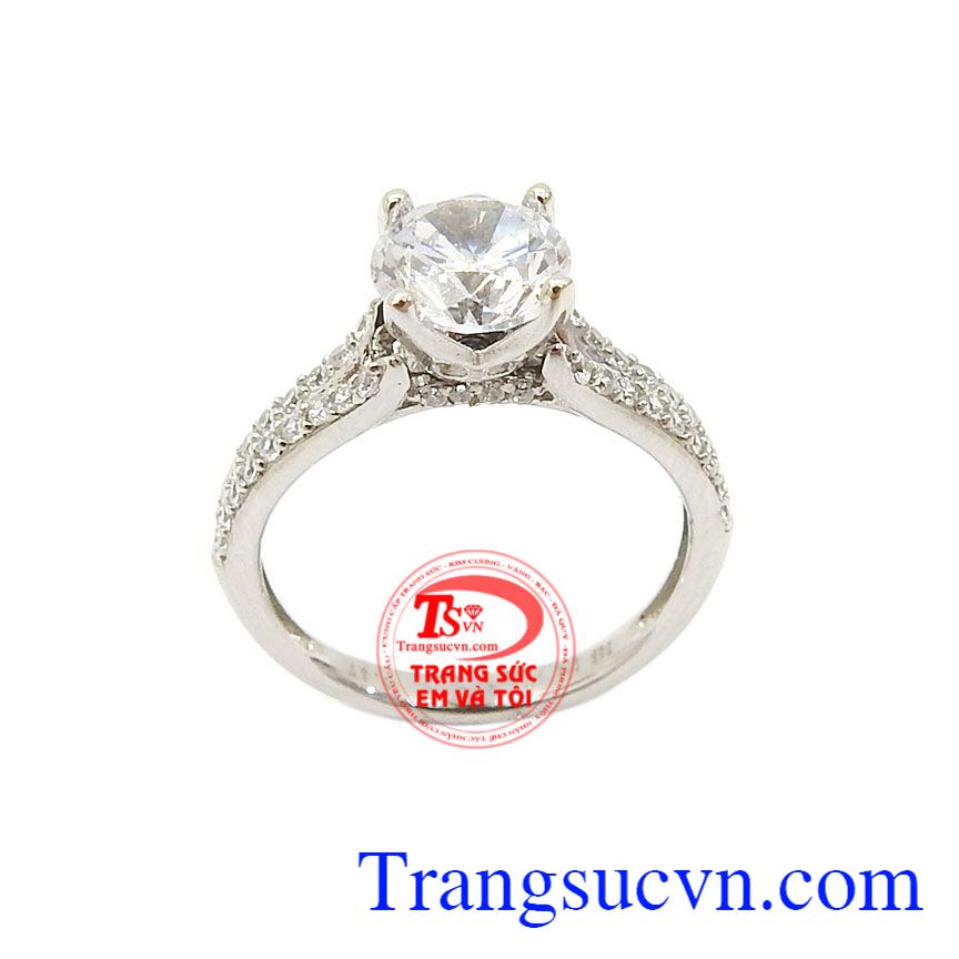 Nhẫn vàng trắng thời trang,Nhẫn nữ vàng trắng,Trang sức nữ Nhẫn vàng trắng thời trang,Nhẫn nữ vàng trắng,Trang sức nữ