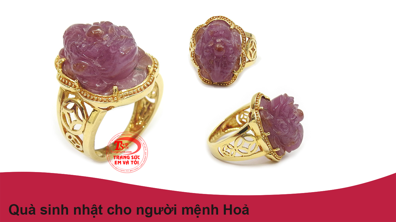 Quà sinh nhật cho người mệnh Hoả