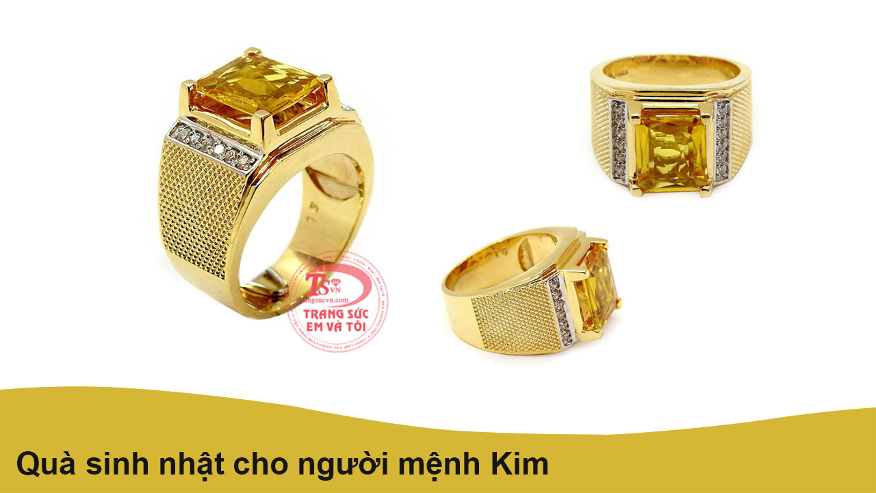 Quà sinh nhật cho người mệnh Kim