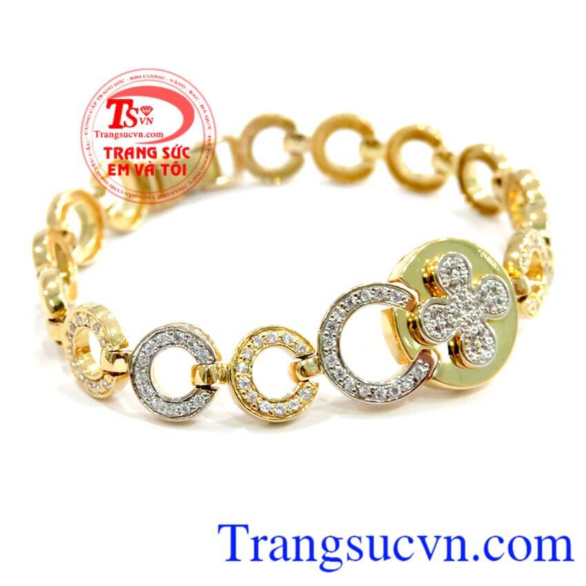 Vòng tay tình yêu vàng,Lắc vàng tây đá quý,Trang sức vàng Vòng tay tình yêu vàng,Lắc vàng tây đá quý,Trang sức vàng