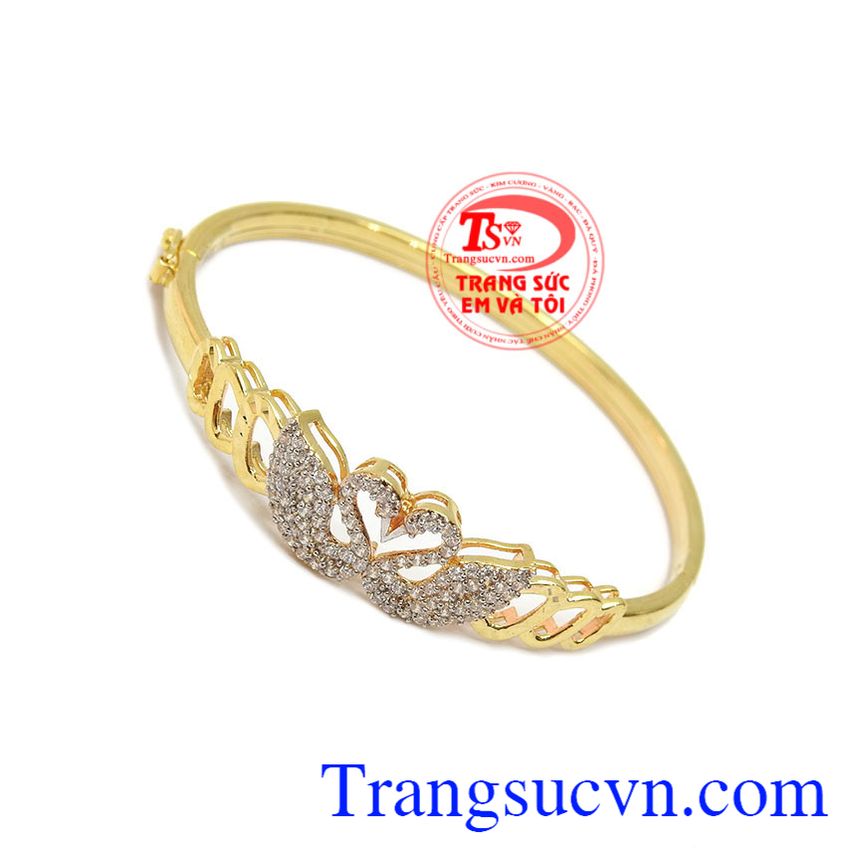 V&ograve;ng tay nữ v&agrave;ng, V&ograve;ng tr&aacute;i tim v&agrave;ng 10k, V&ograve;ng tay sang trọng