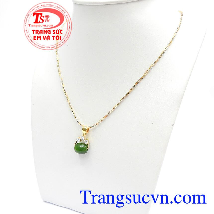 Bộ Dây Chuyền Nữ Ngọc Bích, trang sức bộ