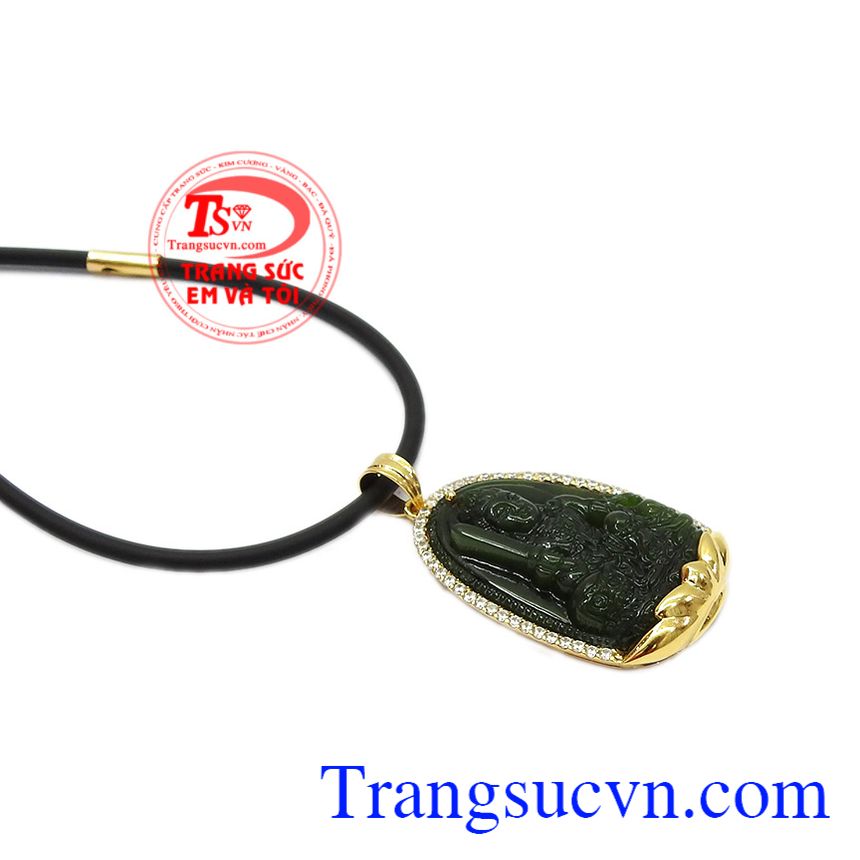 Bộ trang sức phật nepherite tuổi mão, bộ trang sức vàng nam Bộ trang sức phật nepherite tuổi mão, bộ trang sức vàng nam