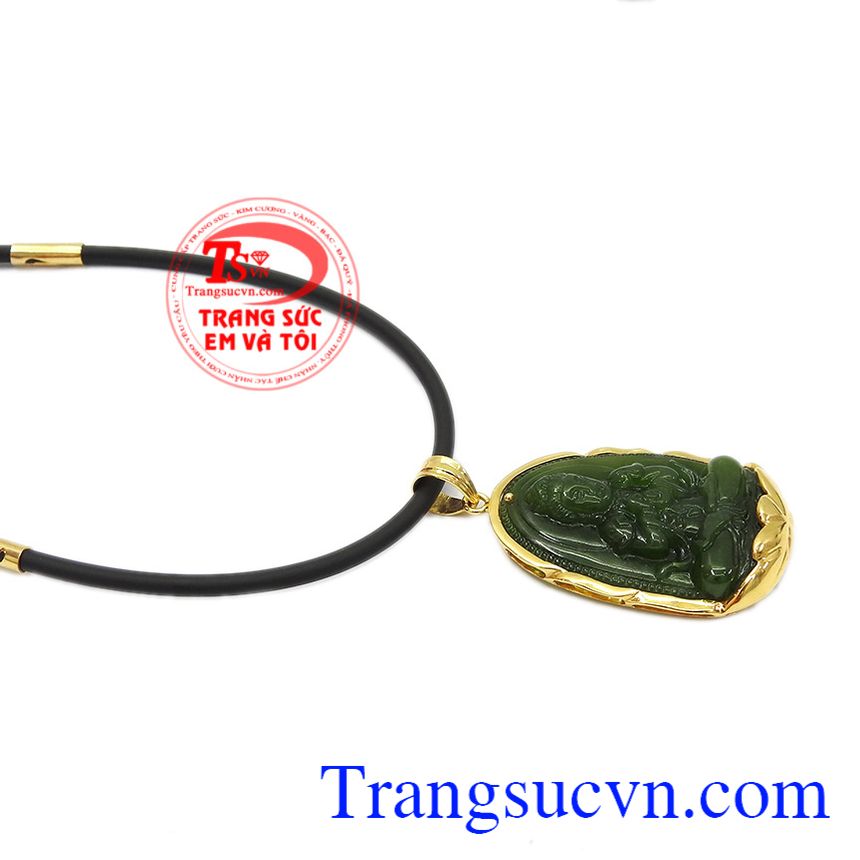 Bộ trang sức phật nepherite tuổi mùi-tuổi thân, bộ trang sức vàng nam Bộ trang sức phật nepherite tuổi mùi-tuổi thân, bộ trang sức vàng nam