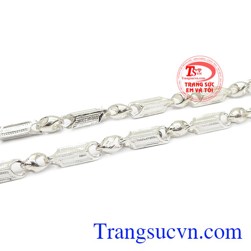 Dây chuyền bạc nam thời trang, dây chuyền bạc đẹp
