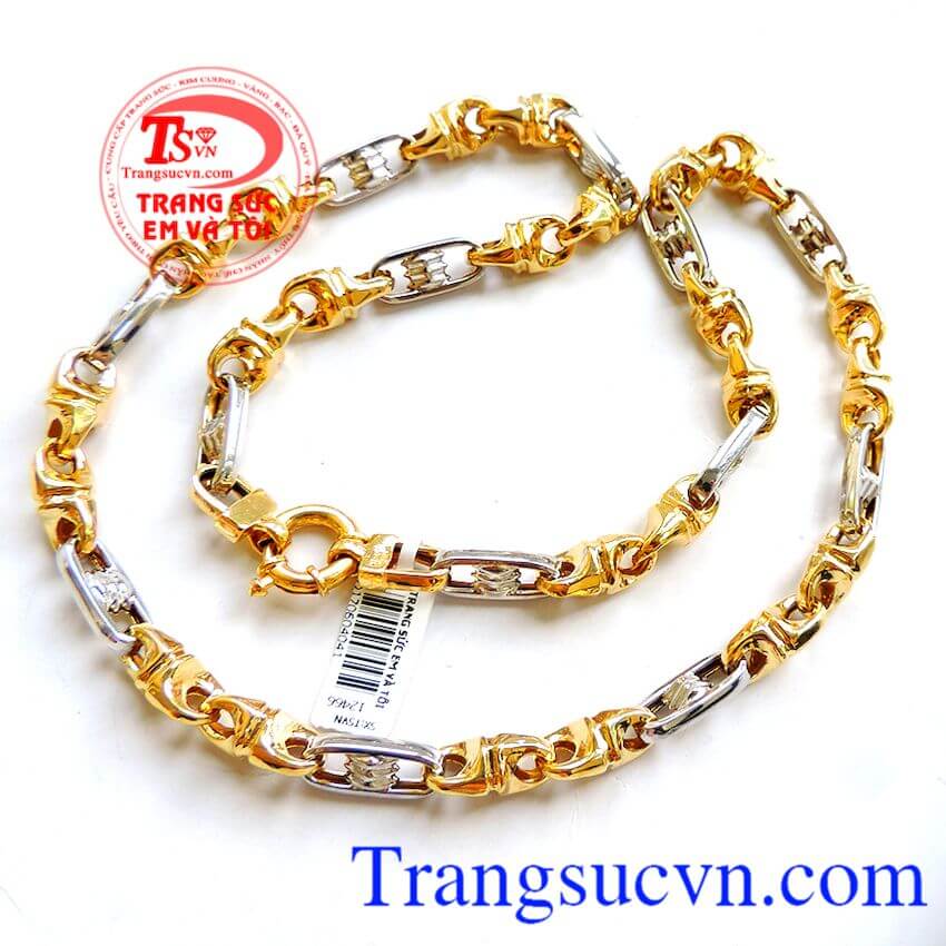 Dây chuyền nam vàng cho nam đeo, dây chuyền vàng