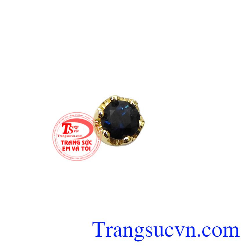 Hoa tai Saphir tinh tế, Hoa tai vàng tây, Hoa tai đá quý sang trọng Hoa tai Saphir tinh tế, Hoa tai vàng tây, Hoa tai đá quý sang trọng