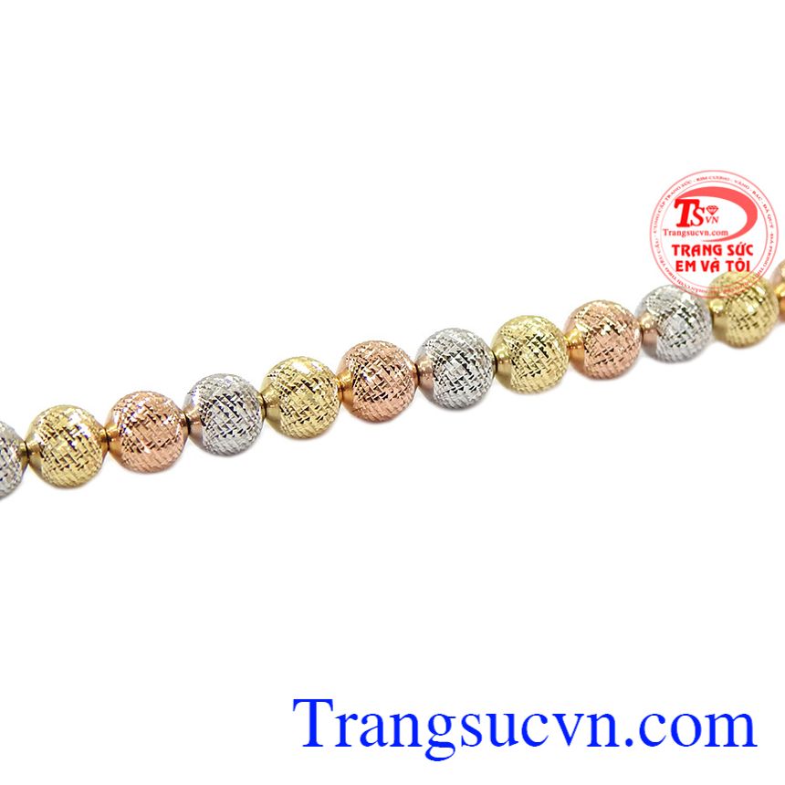 Lắc tay nữ 18k tinh tế, lắc tay nữ v&agrave;ng