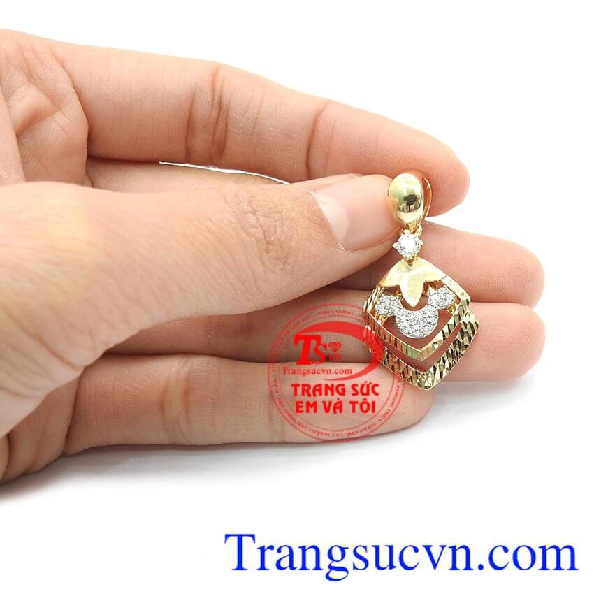 Mặt dây chuyền đẹp sang trọng, mặt dây chuyền vàng