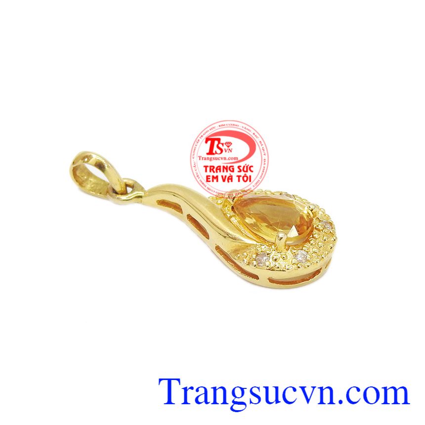 Mặt dây chuyền vàng cho phái đẹp, mặt dây vàng đá quý