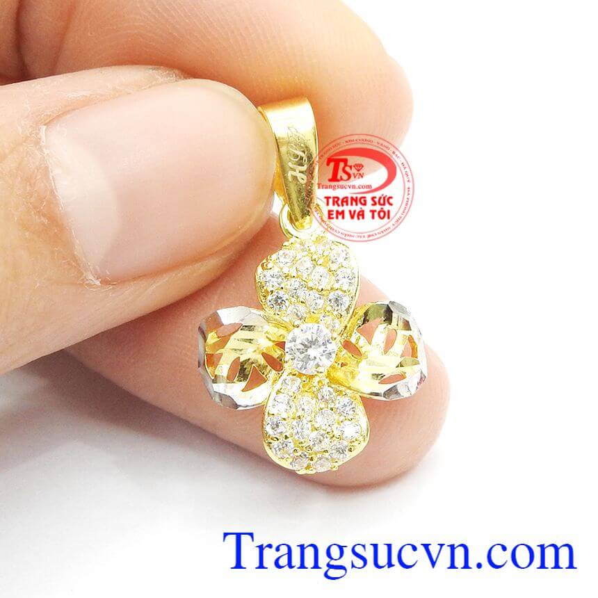 Mặt dây hoa mai, mặt dây chuyền vàng Mặt dây hoa mai, mặt dây chuyền vàng