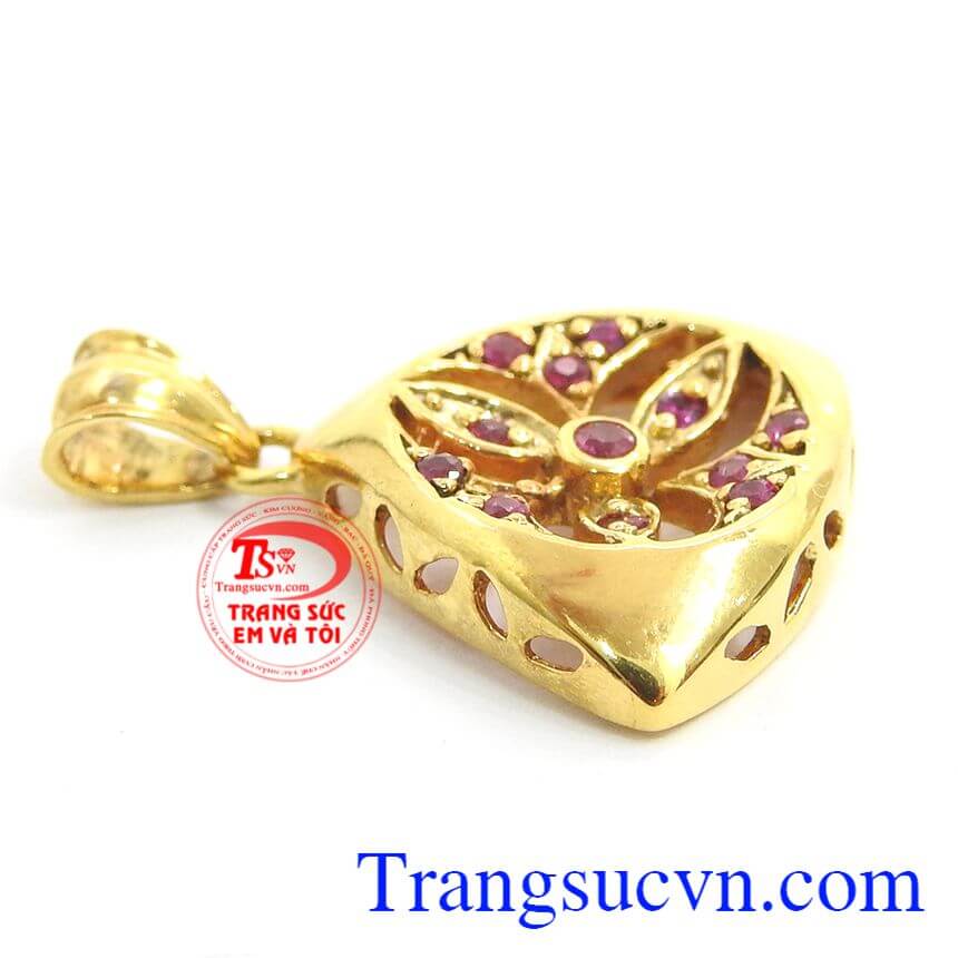 Mặt dây hoa ruby, Mặt Dây Chuyền Ruby Mặt dây hoa ruby, Mặt Dây Chuyền Ruby