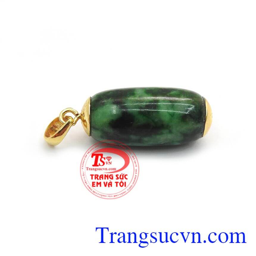 Mặt dây lu thống tài lộc, Jadeite - Ngọc cẩm thạch Mặt dây lu thống tài lộc, Jadeite - Ngọc cẩm thạch