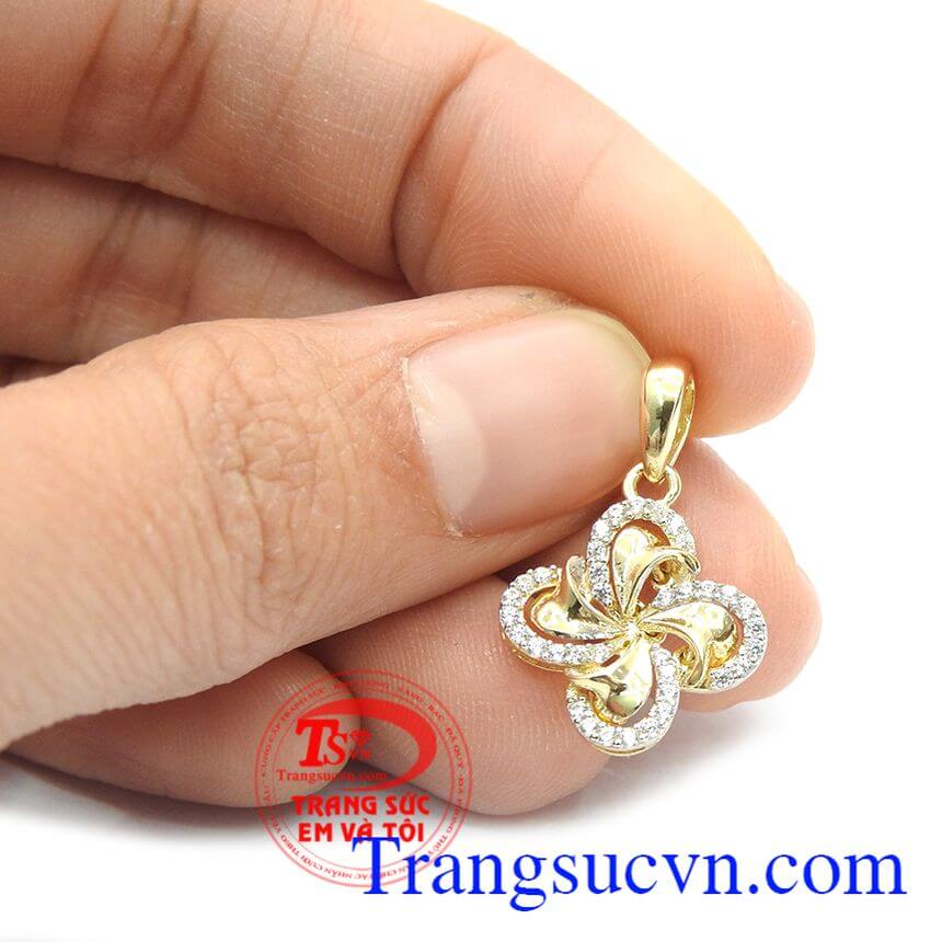 Mặt dây vàng tây xinh xắn, mặt dây chuyền vàng Mặt dây vàng tây xinh xắn, mặt dây chuyền vàng